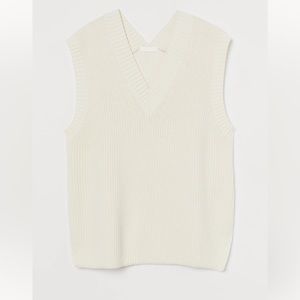 H&M wide cut sweater vest
